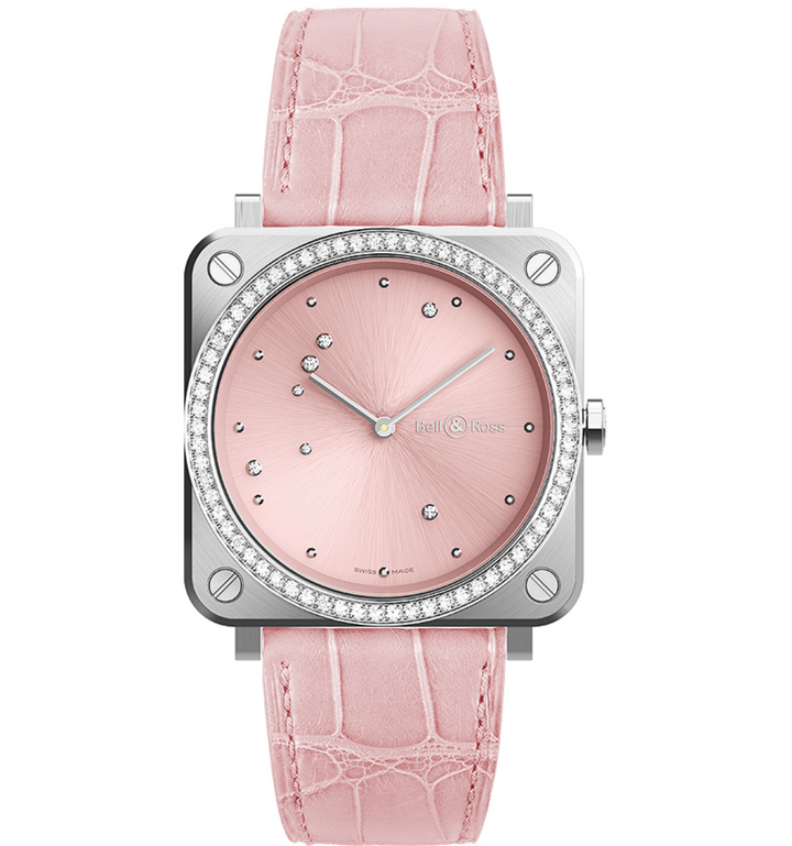 Montre BR S Pink Diamond Eagle Diamonds - Montre - Bell & Ross - Les Champs d'Or