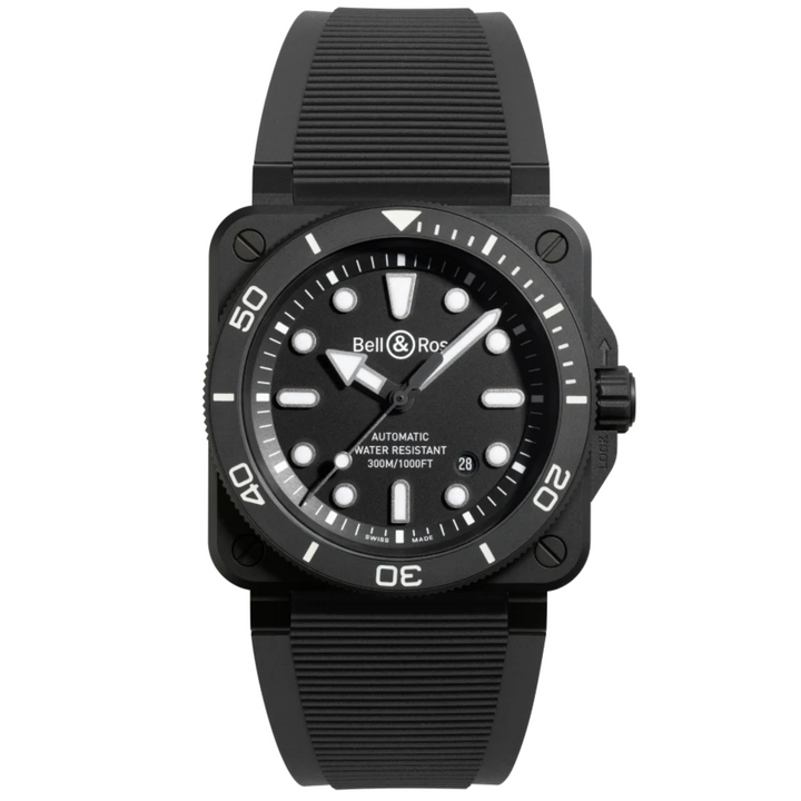 Montre BR 03-92 Diver Black Matte Ceramic