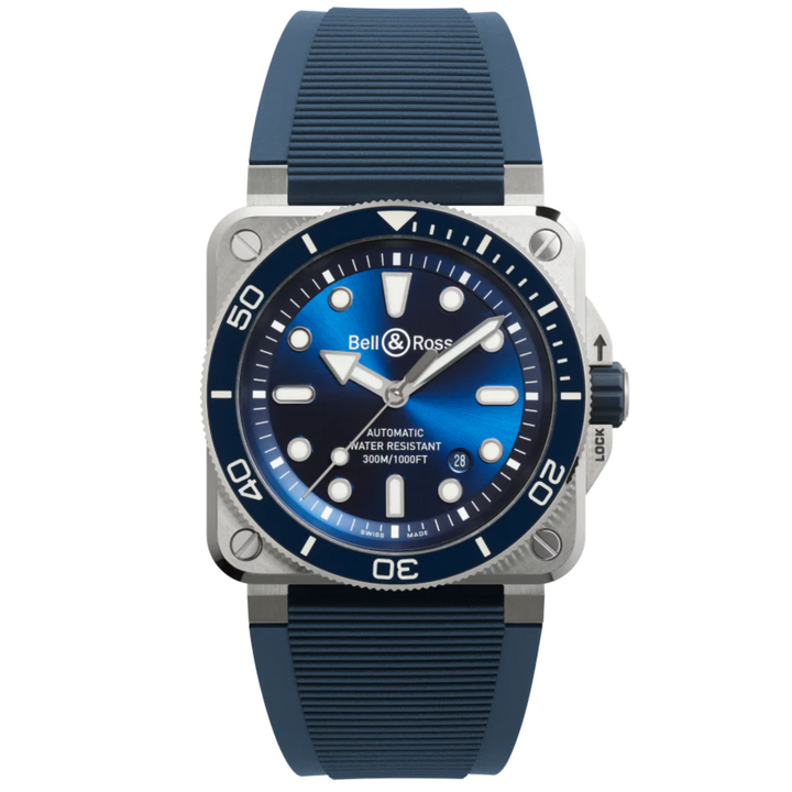 BR 03-92 DIVER BLUE STEEL