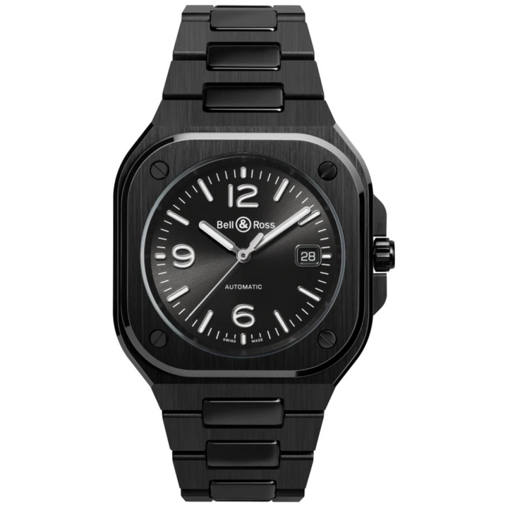 Montre BR 05 Black Ceramic Bracelet Ceramic