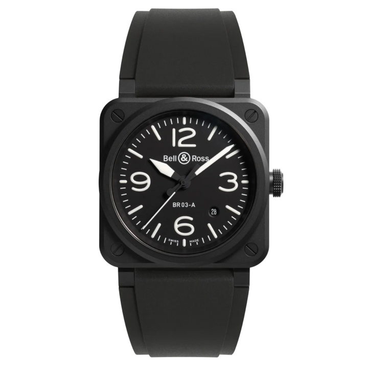 Montre New BR 03 Auto Black Matte