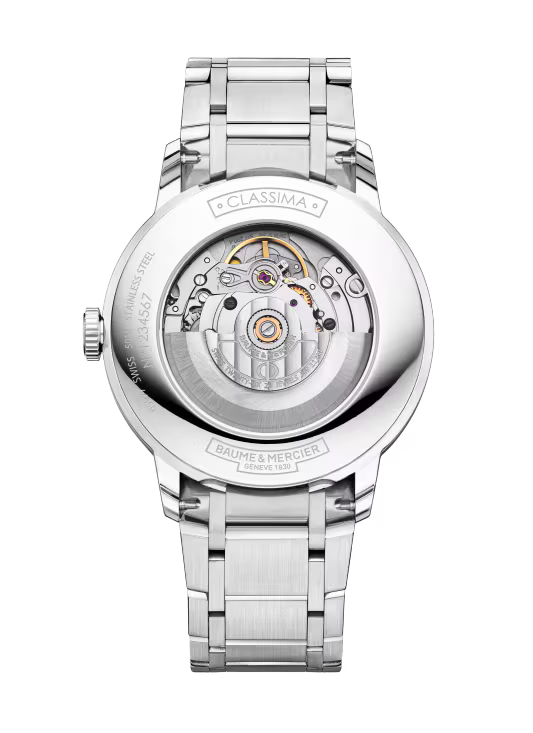 Baume & Mercier Classima M0A10880 – Automatique 40mm Bracelet Acier Cadran Bleu