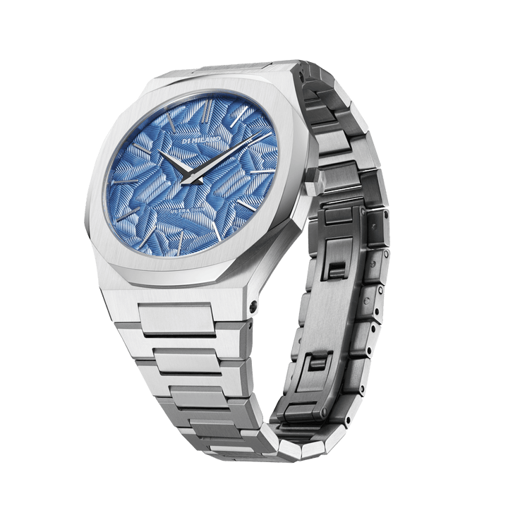 Montre Ultra Thin Olympic Blue D1 Milano Montre - Les Champs d'Or