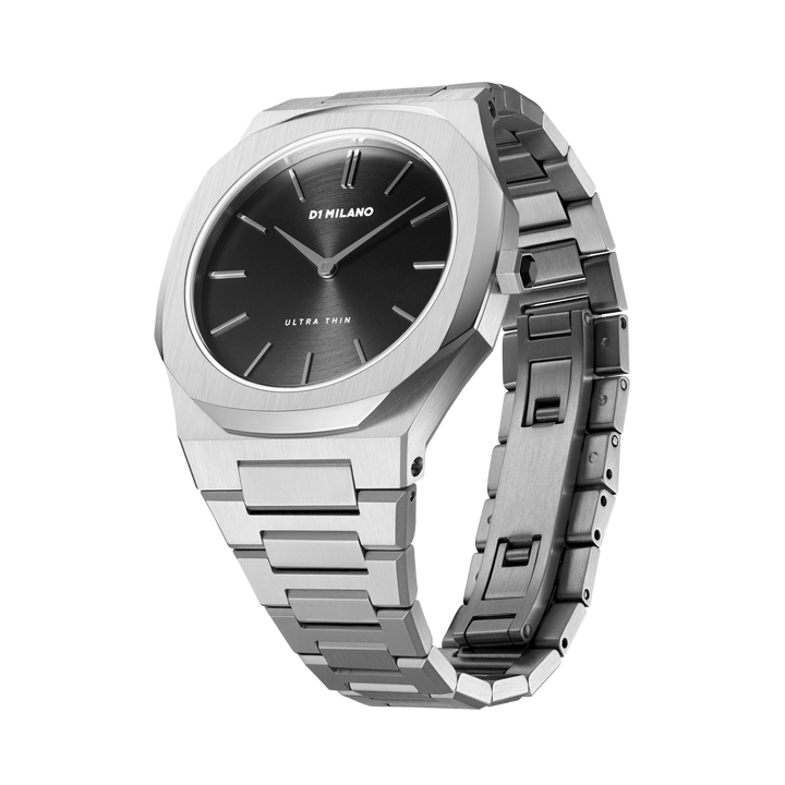 Montre Ultra Thin Silver Night - Montre - D1 Milano - Les Champs d'Or