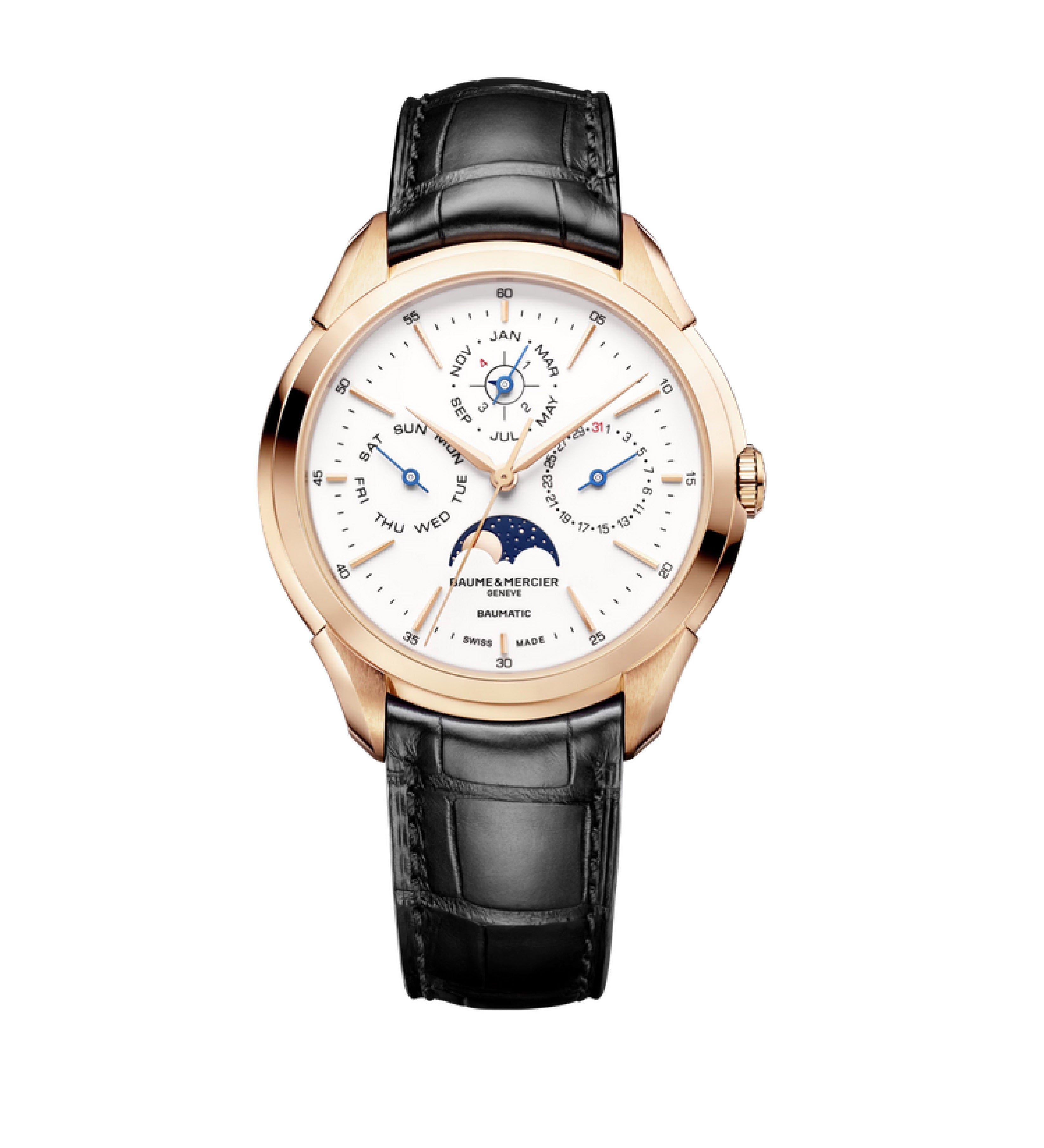 Baume Mercier Clifton Automatic 10583 Watch Les Champs d Or