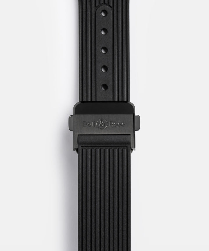 Montre BR 05 Black Ceramic Bracelet Caoutchouc - Les Champs d'Or - Montre - Bell & Ross