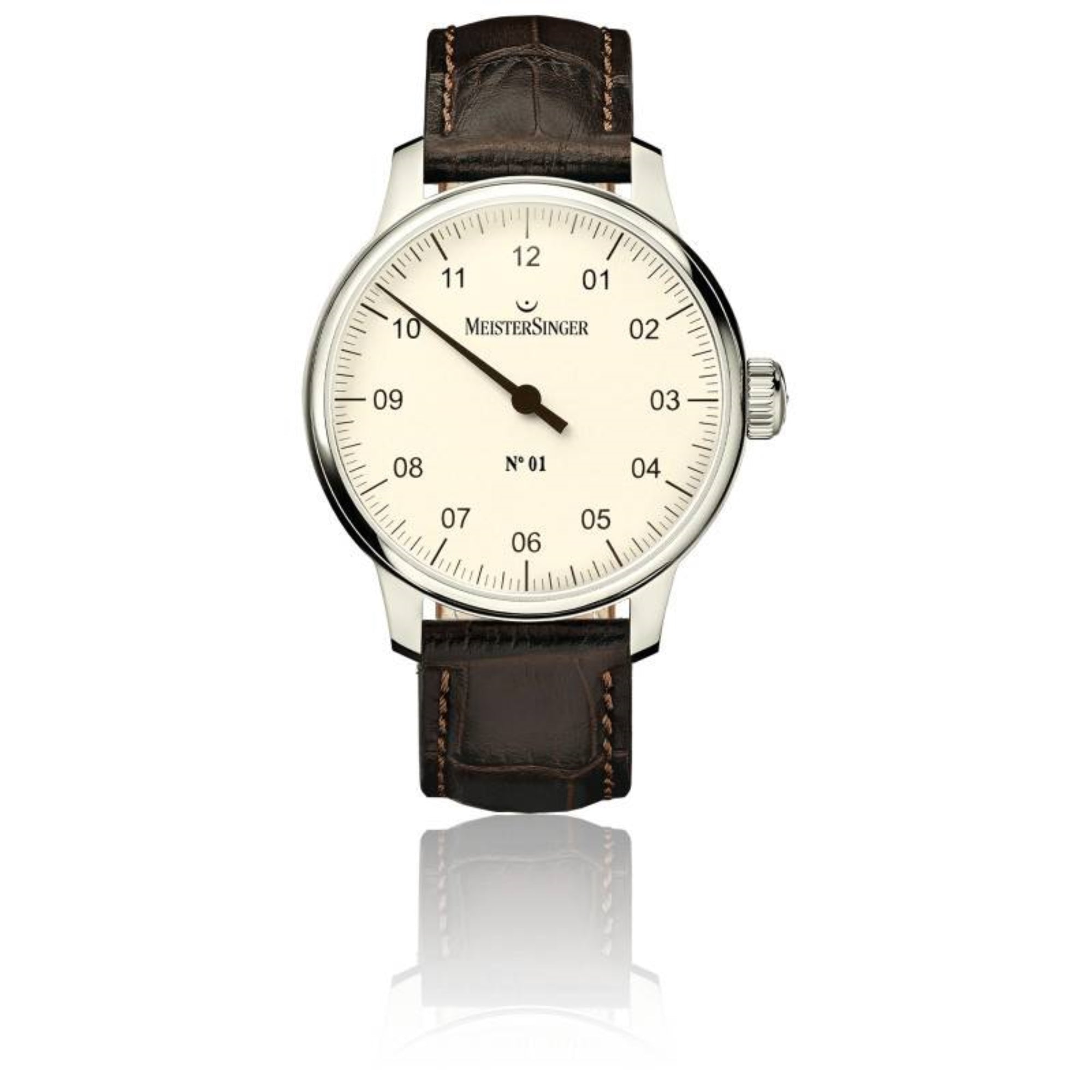 Montre MeisterSinger Mono aiguille n 1 43 mm AM3303 Les