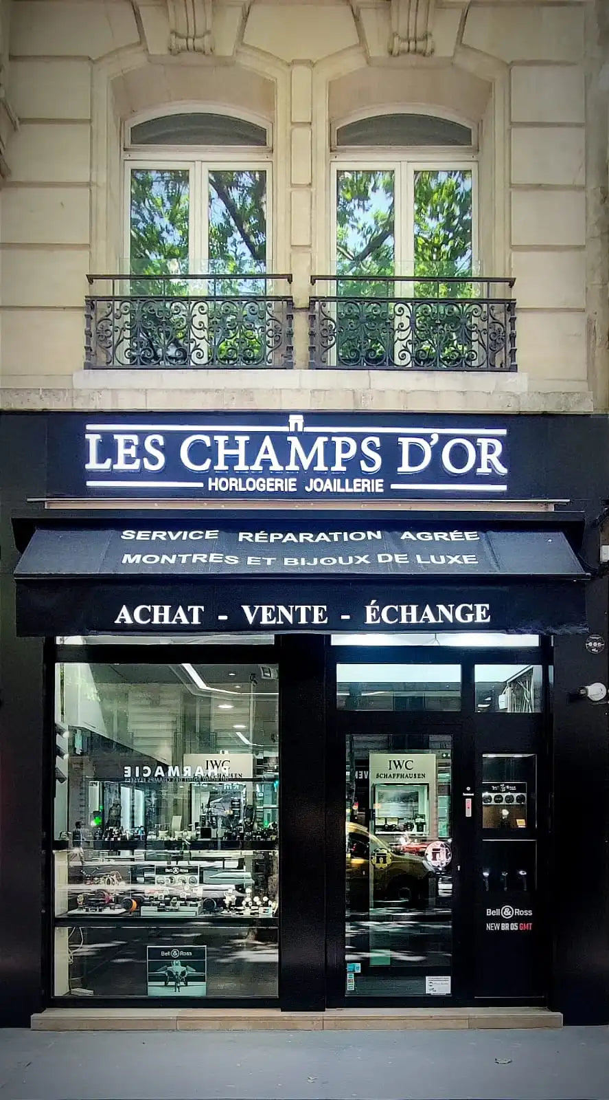 boutique Les Champs d'Or paris 8e Avenue des Champs-Élysées