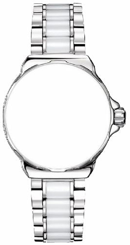 Formula 1 Bracelet céramique blanche / acier Montre quartz, Date BA0861 - Bracelets Montres - Tag Heuer - Les Champs d'Or