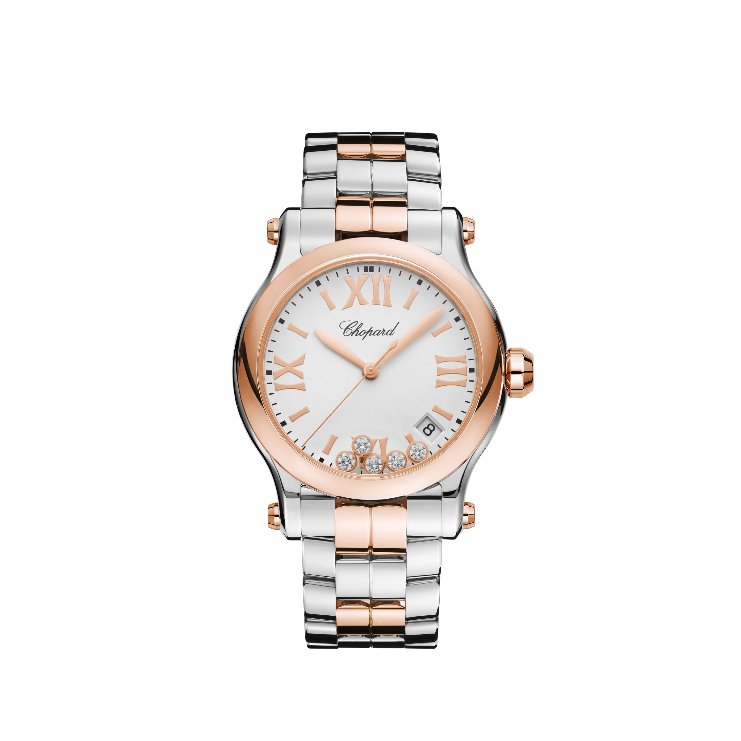 Montre Chopard Montre Happy Sport Quartz Or Rose 278582 6002 Les