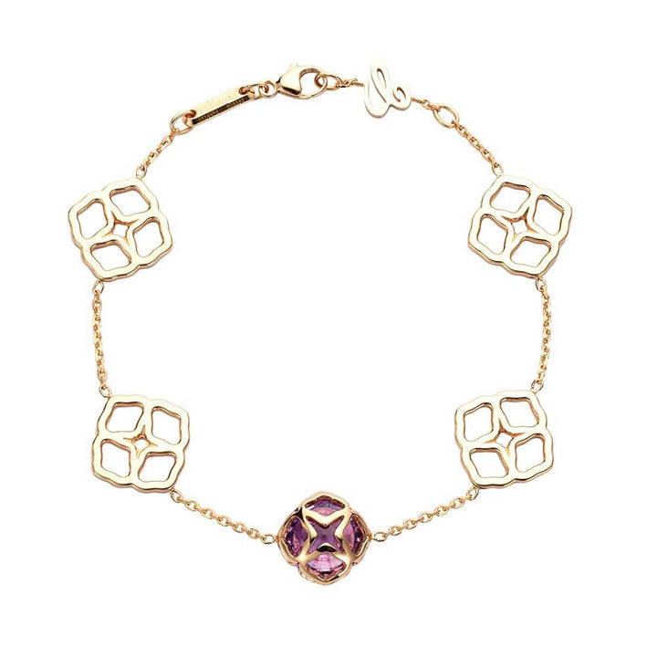 Bracelet Imperiale Or Rose Amethyste 859392-5001 - Bracelet - Chopard - Les Champs d'Or