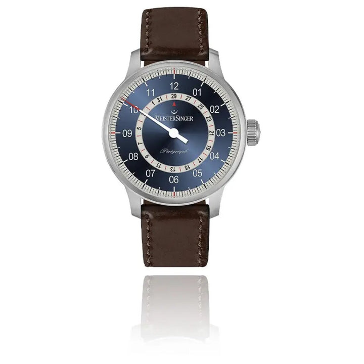 MeisterSinger - Montre Mono-Aiguille Perigraph AM10Z17S - Les Champs d'Or