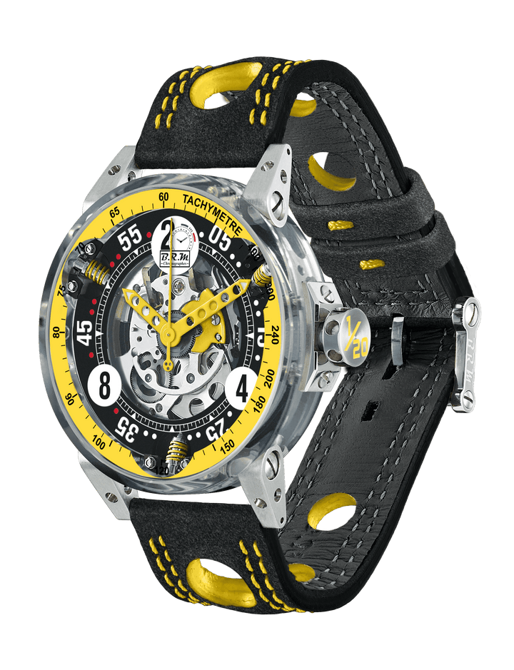 Montre V6-44-MK 20 Ans Jaune -  B.R.M - Les Champs d'Or