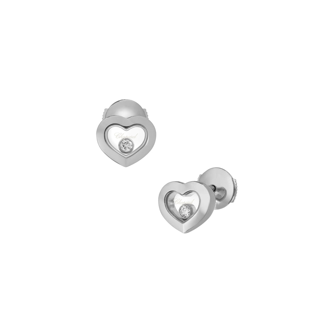 Boucles d'Oreilles Happy Diamonds Icons 1 Diamants - Chopard Joaillerie - Bijoux - Les Champs d'Or